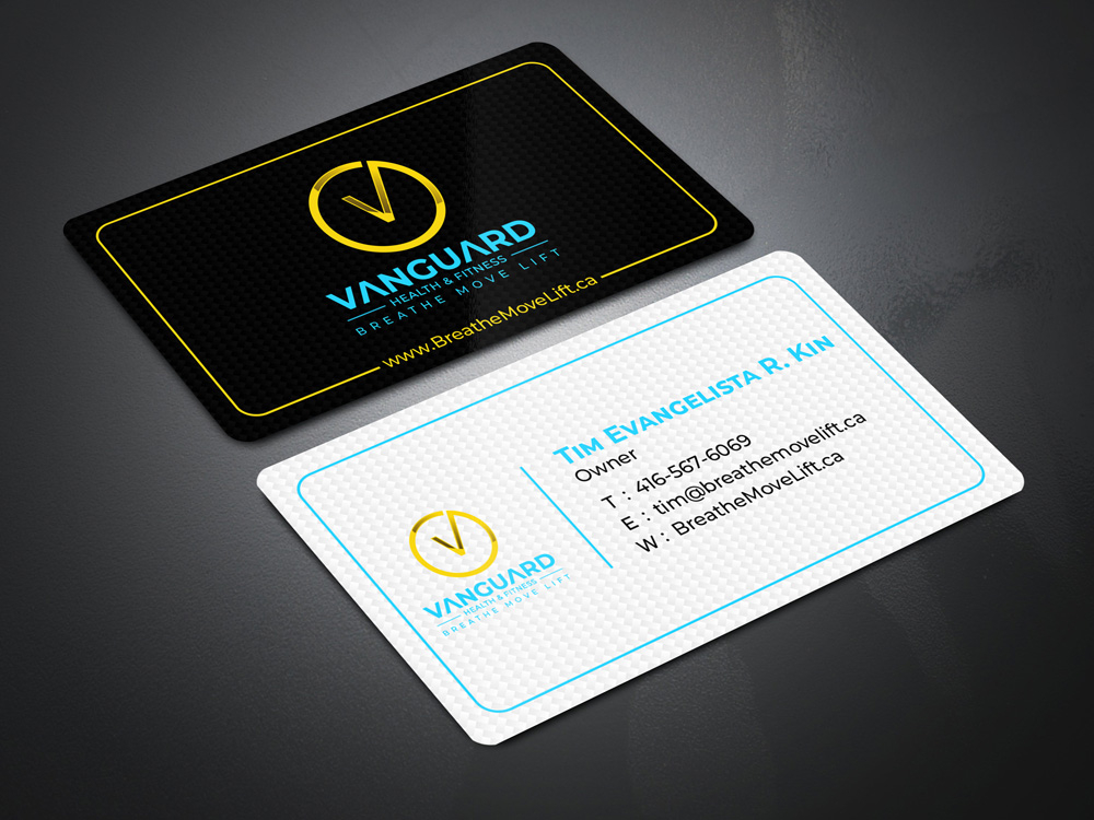 Vanguard Health & Fitness logo design by Gelotine