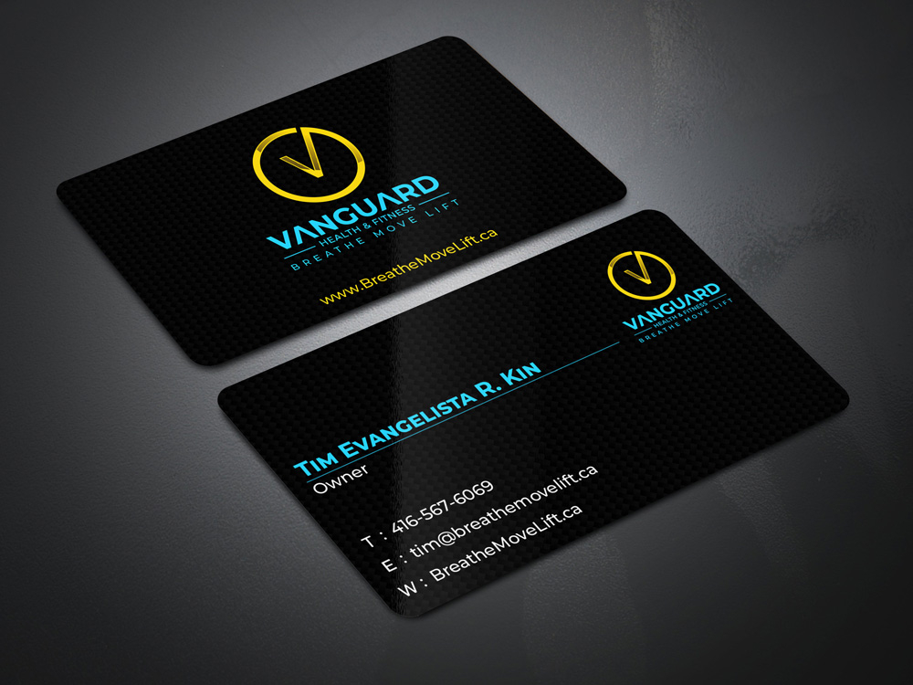 Vanguard Health & Fitness logo design by Gelotine