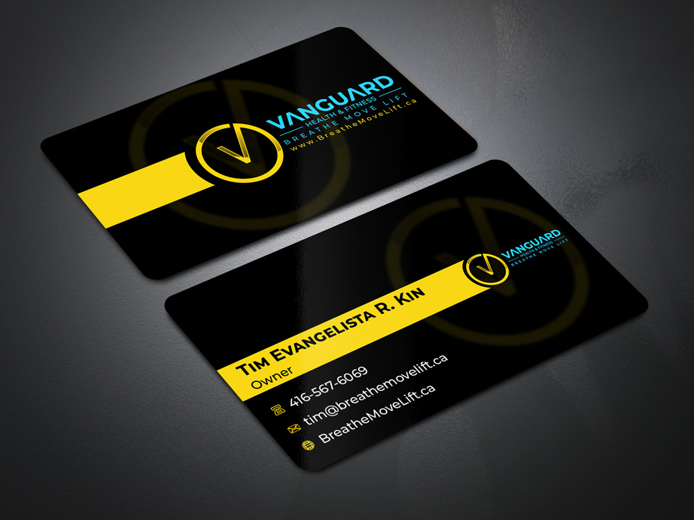 Vanguard Health & Fitness logo design by Gelotine