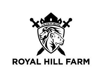 Royal Hill Farm  logo design by Moon