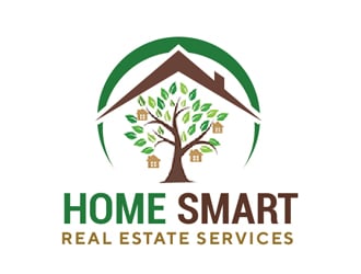 Home Smart Real Estate Services logo design by Roma