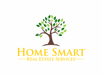 Home Smart Real Estate Services logo design by Greenlight