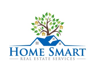 Home Smart Real Estate Services logo design by MUSANG