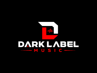 Dark Label Music  logo design by jaize