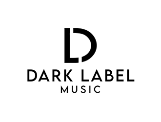 Dark Label Music  logo design by kunejo