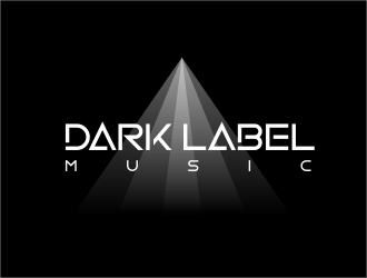 Dark Label Music  logo design by serprimero