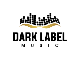 Dark Label Music  logo design by JessicaLopes