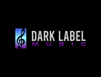 Dark Label Music  logo design by done