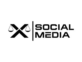 X Social Media logo design by Kanya