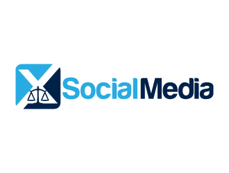 X Social Media logo design by jaize