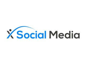 X Social Media logo design by larasati