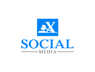 X Social Media logo design by Rexi_777