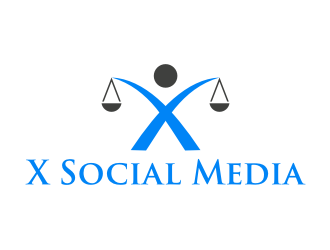 X Social Media logo design by larasati