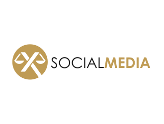 X Social Media logo design by serprimero