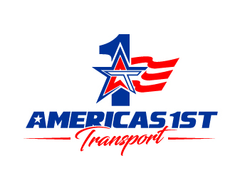 Americas 1st Transport logo design by jaize