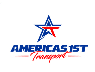 Americas 1st Transport logo design by jaize