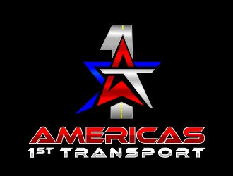 Americas 1st Transport logo design by crearts