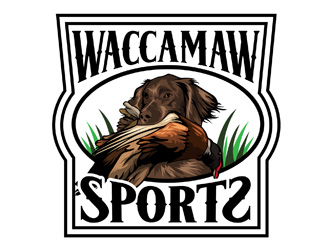 Waccamaw Sports logo design by DreamLogoDesign