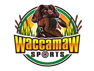 Waccamaw Sports logo design by DreamLogoDesign