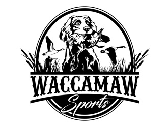 Waccamaw Sports logo design by DreamLogoDesign