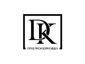 DK Fine Woodworks logo design by sodimejo