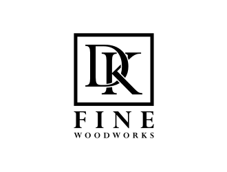 DK Fine Woodworks logo design by sodimejo