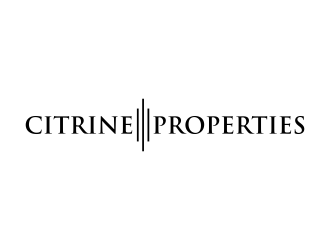 Citrine Properties logo design by p0peye