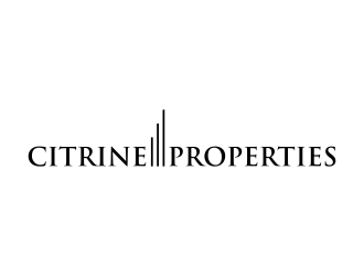 Citrine Properties logo design by p0peye