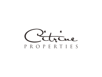 Citrine Properties logo design by p0peye