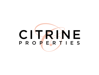 Citrine Properties logo design by asyqh