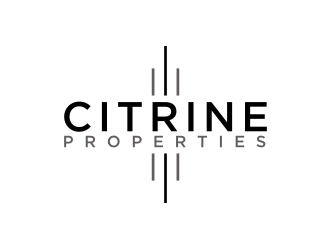 Citrine Properties logo design by asyqh