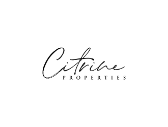 Citrine Properties logo design by RIANW