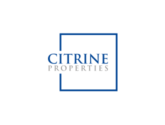 Citrine Properties logo design by muda_belia