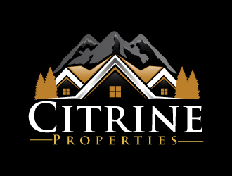 Citrine Properties logo design by AamirKhan