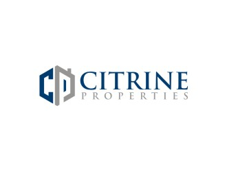 Citrine Properties logo design by josephira