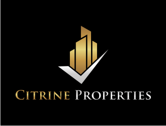 Citrine Properties logo design by puthreeone