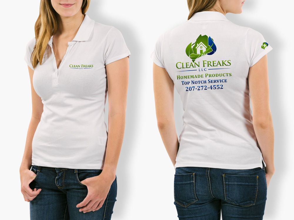 Clean Freaks LLC logo design by Gelotine