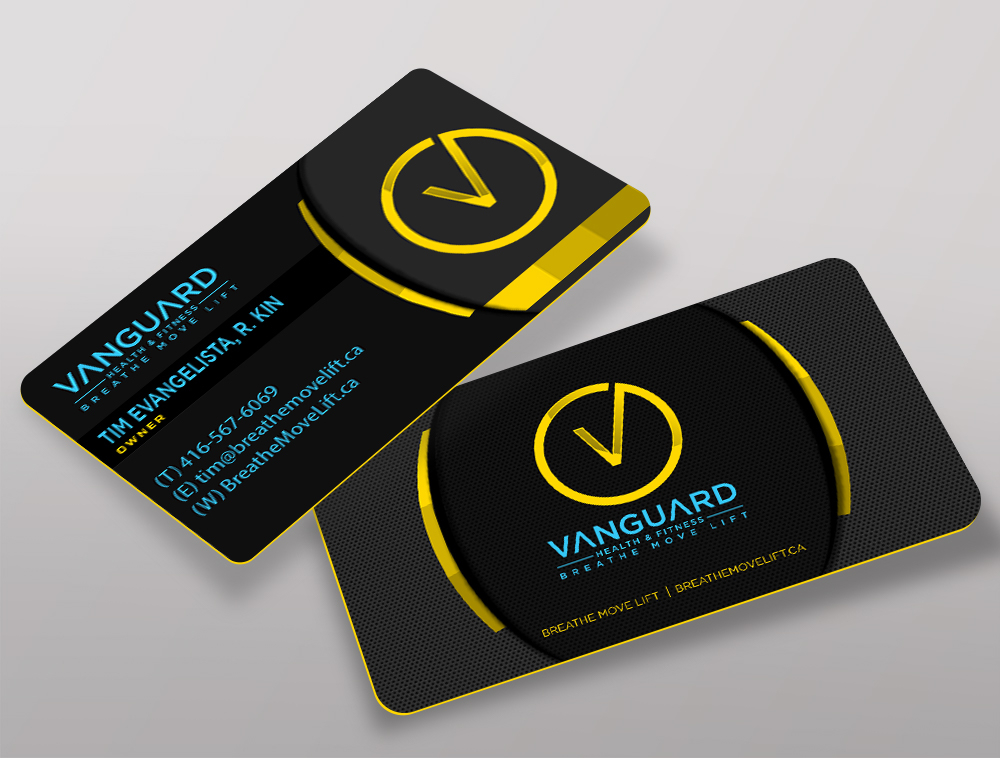 Vanguard Health & Fitness logo design by Niqnish