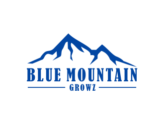 Blue Mountain Growz Logo Design - 48hourslogo