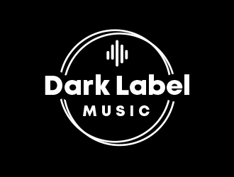 Dark Label Music  logo design by BeDesign