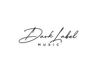 Dark Label Music  logo design by deddy