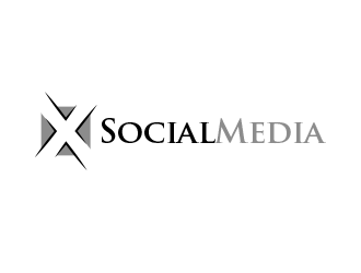 X Social Media logo design by BeDesign