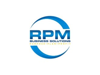 RPM Business Solutions logo design by maspion