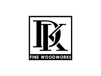 DK Fine Woodworks logo design by CreativeKiller