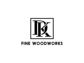 DK Fine Woodworks logo design by CreativeKiller