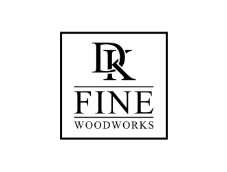 DK Fine Woodworks logo design by puthreeone