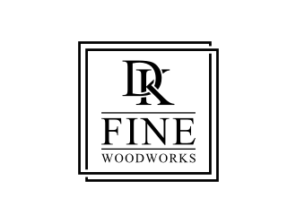 DK Fine Woodworks logo design by puthreeone