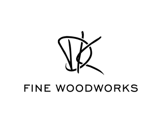 DK Fine Woodworks logo design by deddy