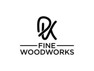 DK Fine Woodworks logo design by deddy