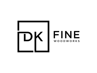 DK Fine Woodworks logo design by menanagan